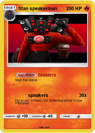 Pokemon titan speakerman