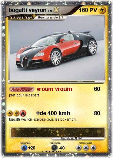 Pokemon bugatti veyron