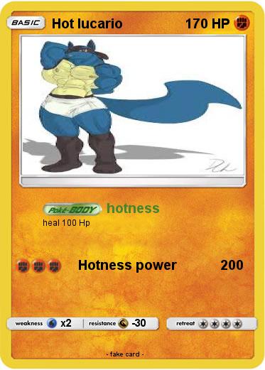 Pokemon Hot lucario