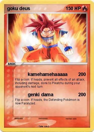 Pokemon goku deus