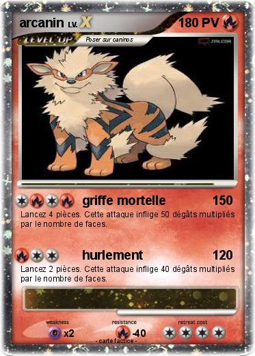 Pokemon arcanin