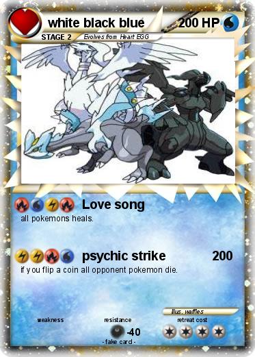 Pokemon white black blue