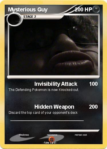 Pokemon Mysterious Guy