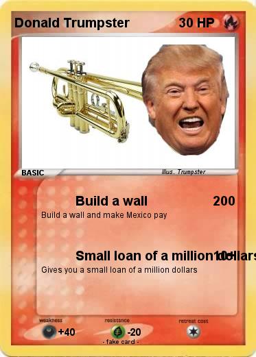 Pokemon Donald Trumpster