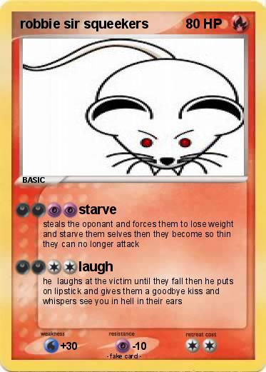 Pokemon robbie sir squeekers