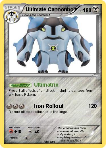 Pokemon Ultimate Cannonbolt