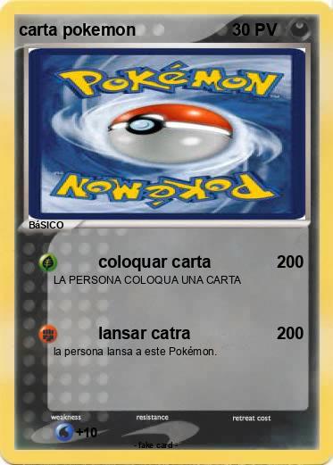 Pokemon carta pokemon