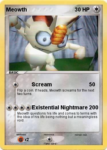 Pokemon Meowth