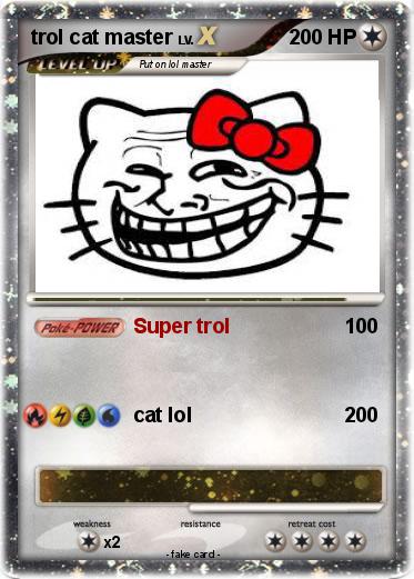 Pokemon trol cat master
