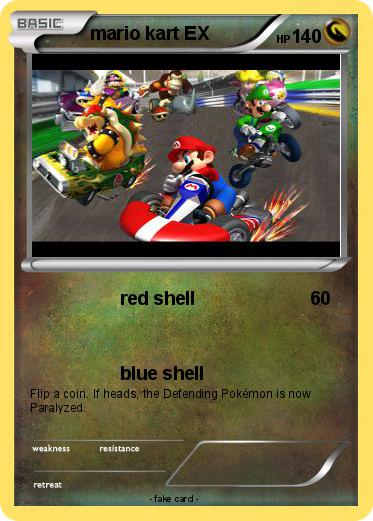 Pokemon mario kart EX