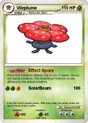 Pokemon Vileplume