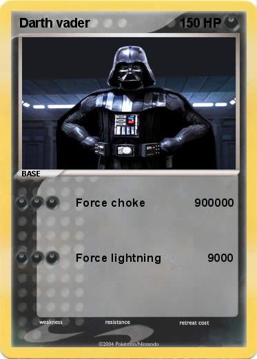 Pokemon Darth vader       