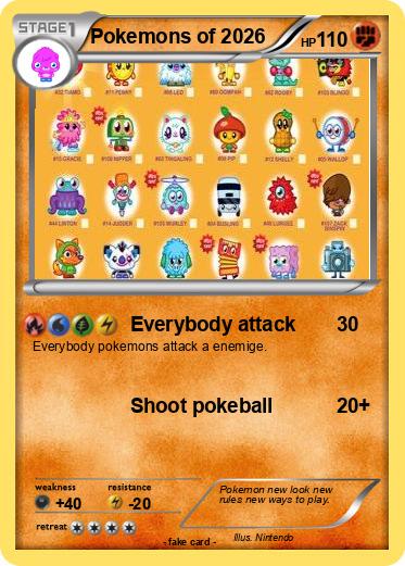 Pokemon Pokemons of 2026