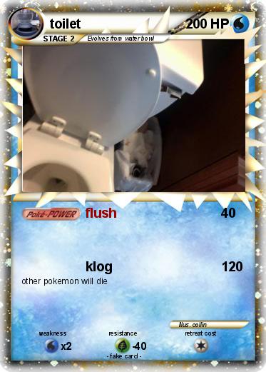 Pokemon toilet