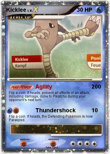 Pokemon Kicklee