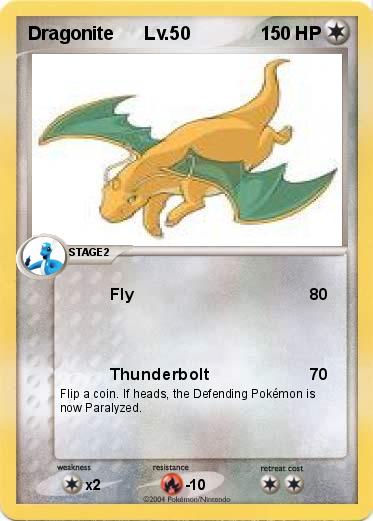 Pokemon Dragonite      Lv.50