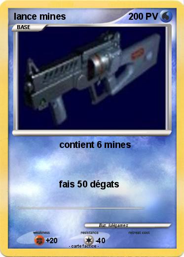 Pokemon lance mines