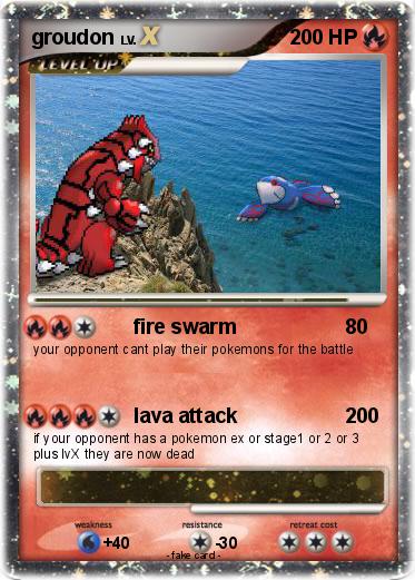 Pokemon groudon