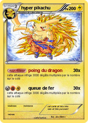 Pokemon hyper pikachu
