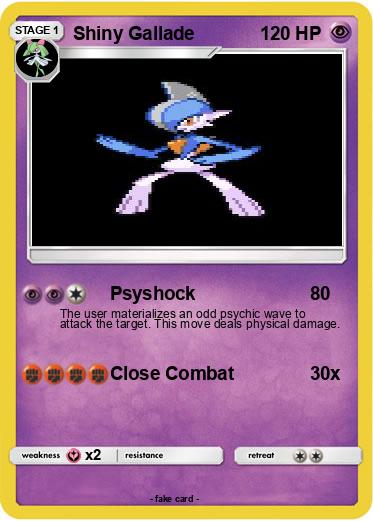 Pokemon Shiny Gallade