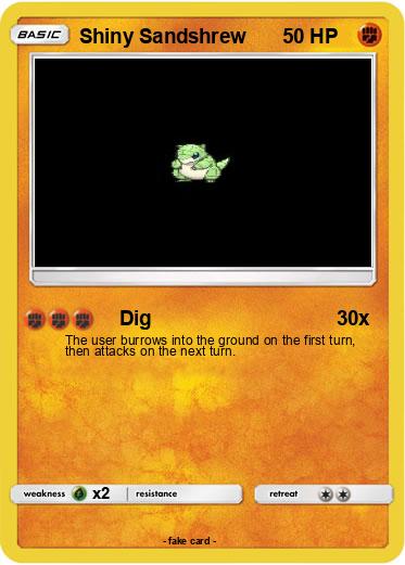 Pokemon Shiny Sandshrew