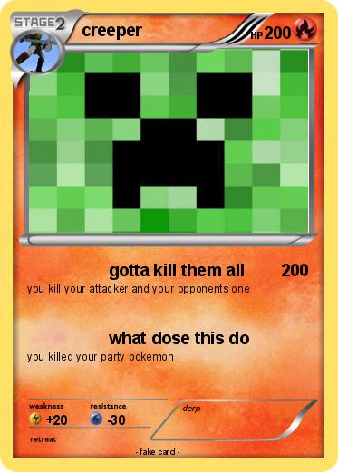 Pokemon creeper