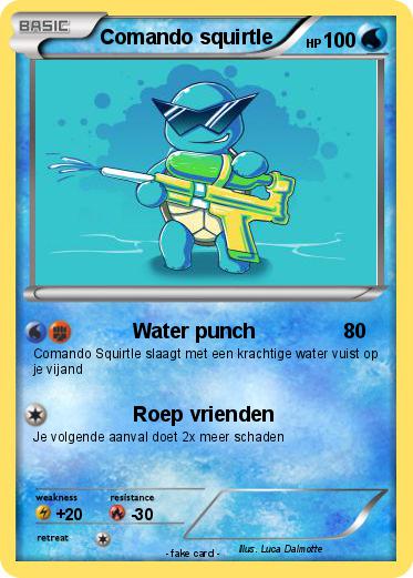 Pokemon Comando squirtle