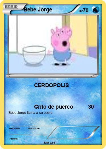 Pokemon Bebe Jorge