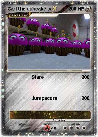 Pokemon Carl the cupcake