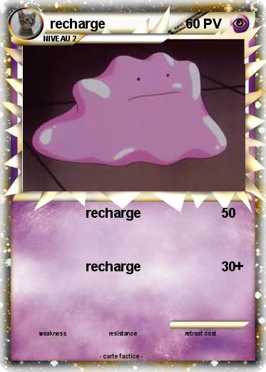Pokemon recharge
