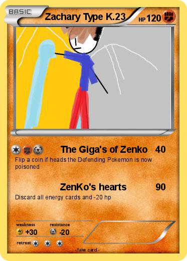 Pokemon Zachary Type K.23