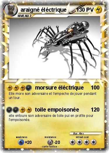 Pokemon araigné éléctrique