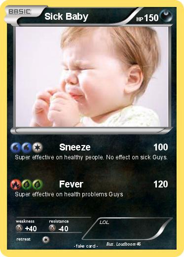 Pokemon Sick Baby