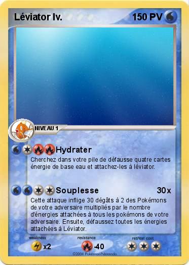Pokemon Léviator lv.