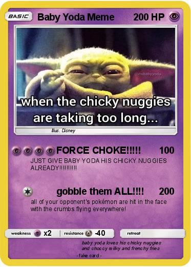 Pokemon Baby Yoda Meme