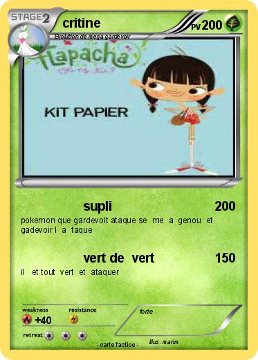 Pokemon critine