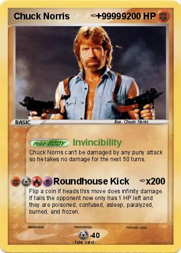 Pokemon Chuck Norris        ∞+99999