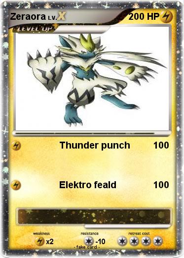 Pokemon Zeraora