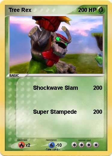 Pokemon Tree Rex