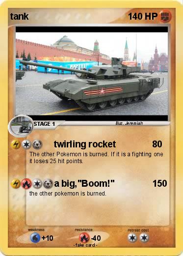 Pokemon tank