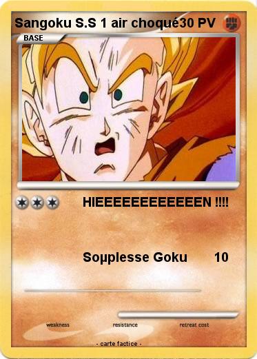 Pokemon Sangoku S.S 1 air choqué