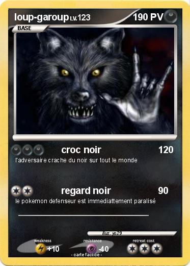 Pokemon loup-garoup