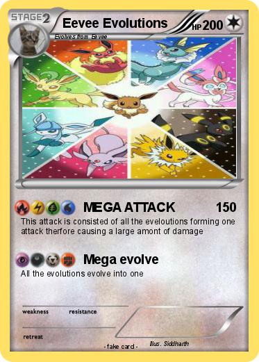 Pokemon Eevee Evolutions