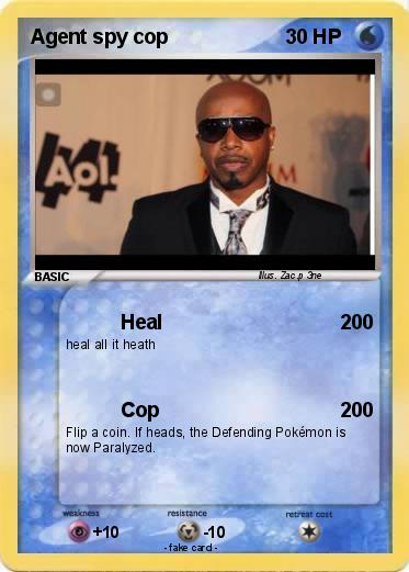 Pokemon Agent spy cop