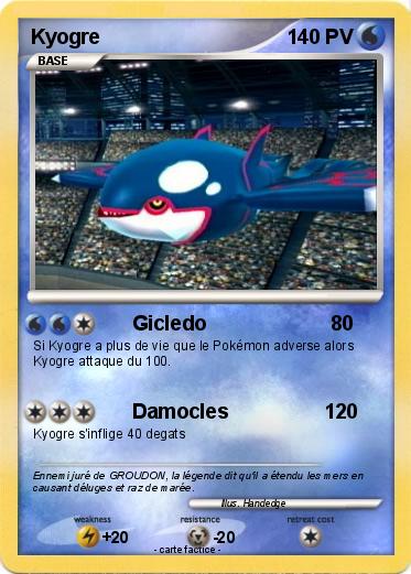 Pokemon Kyogre