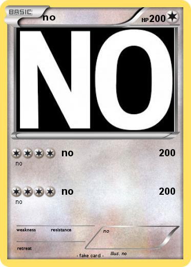 Pokemon no