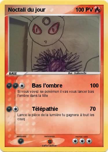 Pokemon Noctali du jour