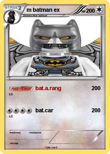 Pokemon m batman ex