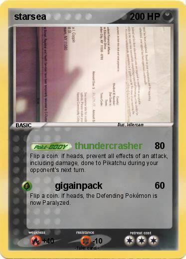 Pokemon starsea