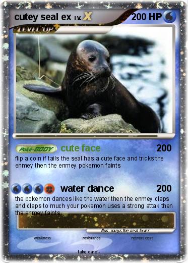 Pokemon cutey seal ex